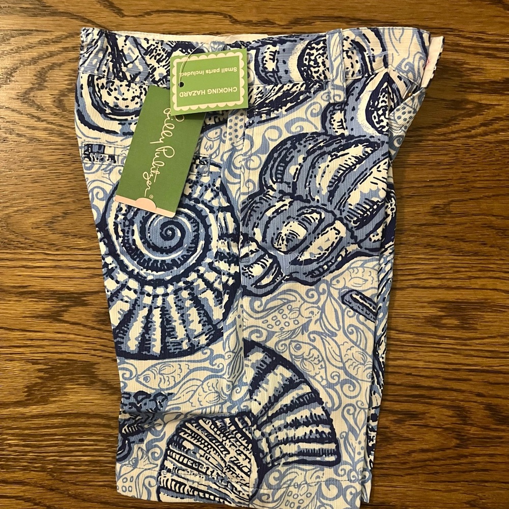 Boys Beaumont Shell Lilly Pulitzer shorts size 2